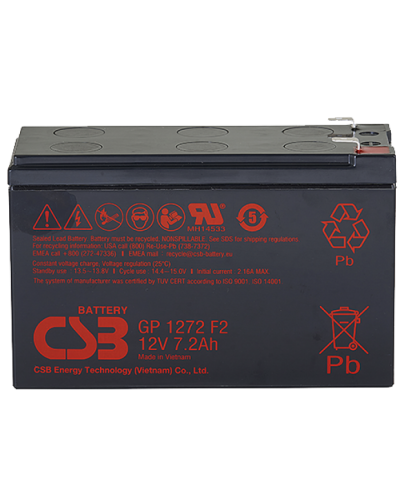 CSB GP 1272. Аккумулятор герметичный свинцово-кислотный. CSB в Новомосковске