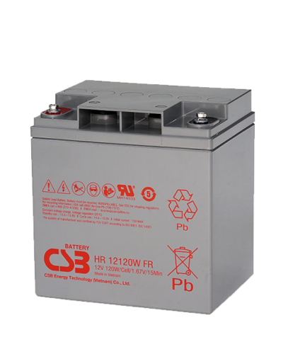 CSB HR 12120W FR. Аккумулятор герметичный свинцово-кислотный. CSB в Новомосковске