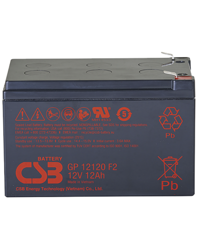 CSB GP 12120. Аккумулятор герметичный свинцово-кислотный. CSB в Новомосковске