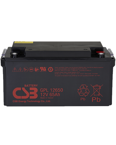CSB GPL 12650. Аккумулятор герметичный свинцово-кислотный. CSB в Новомосковске