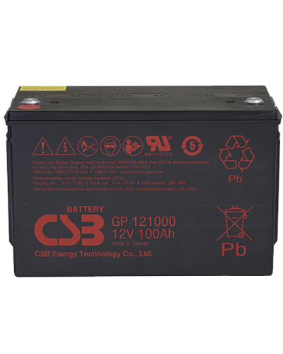 CSB GP 121000. Аккумулятор герметичный свинцово-кислотный. CSB в Новомосковске