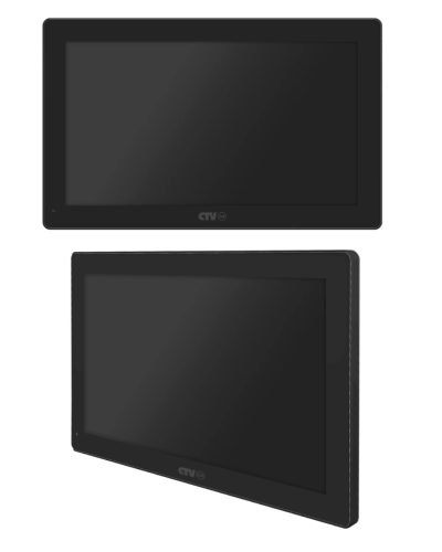 CTV-IM1030W Cloud 10 B (чёрный). Монитор домофона цветной. CTV в Новомосковске