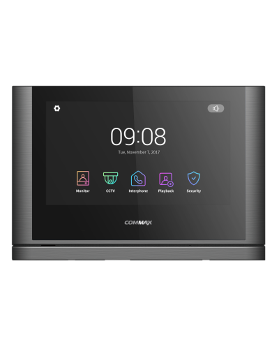 CDV-1024MA (темное серебро) Black Smog. Монитор видеодомофона цветной. Commax в Новомосковске