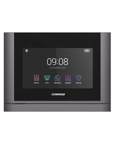 CDV-1024MA/XL (темное серебро). Монитор видеодомофона цветной. Commax в Новомосковске