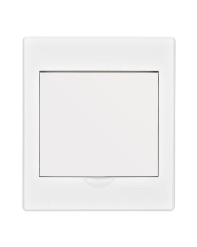 Корпус ЩРН-П 4 модуля IP41 навесной белая дверь (31084DEK). Корпус пластиковый. DEKraft в Новомосковске