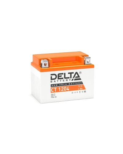 Delta CT 1204. Аккумулятор герметичный свинцово-кислотный стартерный. Delta в Новомосковске