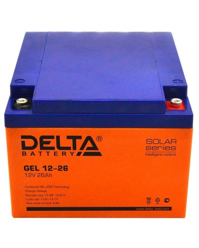Delta GEL 12-26. Аккумулятор герметичный свинцово-кислотный. Delta в Новомосковске