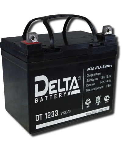 Delta DT 1233. Аккумулятор герметичный свинцово-кислотный. Delta в Новомосковске