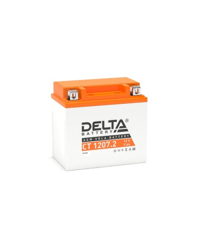 Delta CT 1207.2. Аккумулятор герметичный свинцово-кислотный стартерный. Delta в Новомосковске