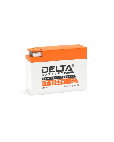 Delta CT 12025. Аккумулятор герметичный свинцово-кислотный стартерный. Delta в Новомосковске