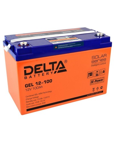 Delta GEL 12-100. Аккумулятор герметичный свинцово-кислотный. Delta в Новомосковске
