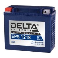 Delta EPS 1218. Аккумулятор герметичный свинцово-кислотный стартерный. Delta
