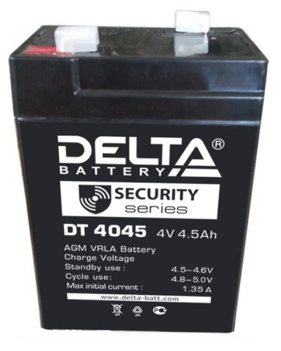 Delta DT 4045 (47мм). Аккумулятор герметичный свинцово-кислотный. Delta в Новомосковске