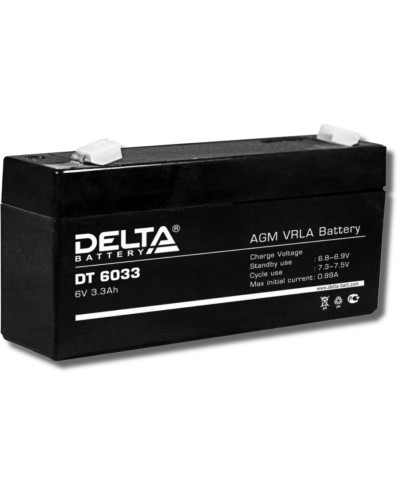 Delta DT 6033. Аккумулятор герметичный свинцово-кислотный. Delta в Новомосковске