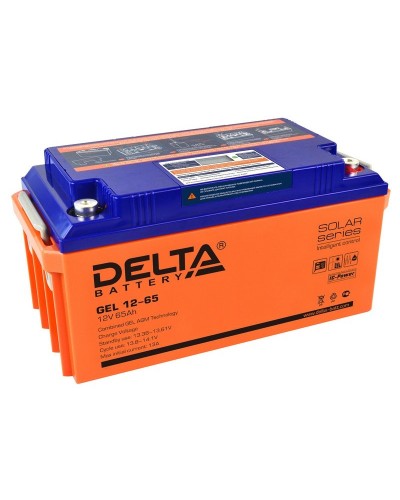 Delta GEL 12-65. Аккумулятор герметичный свинцово-кислотный. Delta в Новомосковске