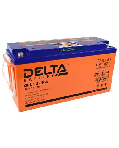 Delta GEL 12-150. Аккумулятор герметичный свинцово-кислотный. Delta в Новомосковске