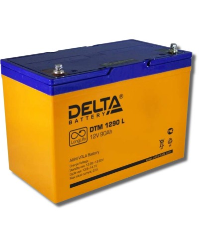 Delta DTM 1290 L. Аккумулятор герметичный свинцово-кислотный. Delta в Новомосковске