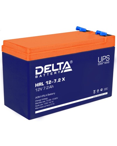 Delta HRL 12-7.2 X. Аккумулятор герметичный свинцово-кислотный. Delta в Новомосковске