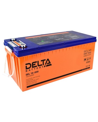 Delta GEL 12-200. Аккумулятор герметичный свинцово-кислотный. Delta в Новомосковске