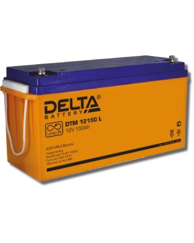 Delta DTM 12150 L. Аккумулятор герметичный свинцово-кислотный. Delta в Новомосковске