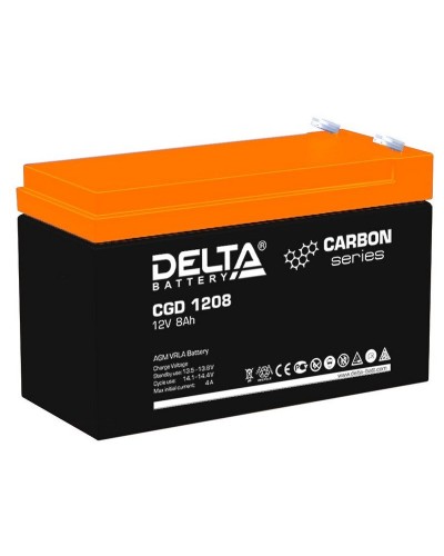 Delta CGD 1208. Аккумулятор герметичный свинцово-кислотный. Delta в Новомосковске