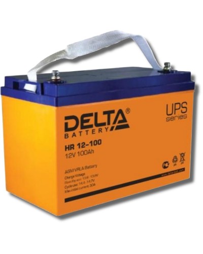 Delta HR 12-100. Аккумулятор герметичный свинцово-кислотный. Delta в Новомосковске