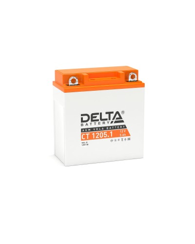 Delta CT 1205.1. Аккумулятор герметичный свинцово-кислотный стартерный. Delta в Новомосковске