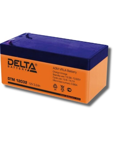 Delta DTM 12032. Аккумулятор герметичный свинцово-кислотный. Delta в Новомосковске