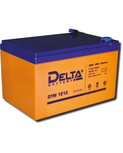 Delta DTM 1212. Аккумулятор герметичный свинцово-кислотный. Delta в Новомосковске