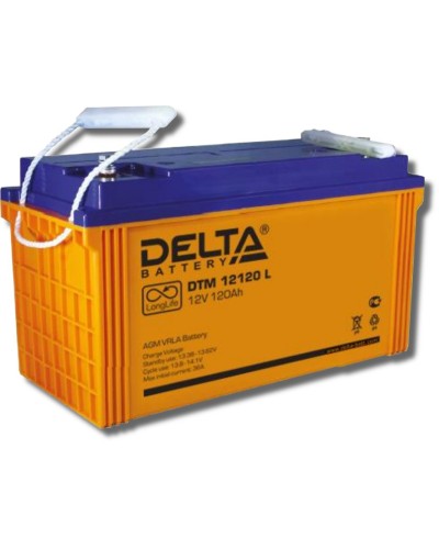 Delta DTM 12120 L. Аккумулятор герметичный свинцово-кислотный. Delta в Новомосковске