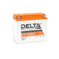 Delta CT 1220.1. Аккумулятор герметичный свинцово-кислотный стартерный. Delta