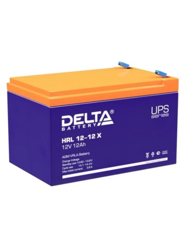 Delta HRL 12-12 X. Аккумулятор герметичный свинцово-кислотный. Delta в Новомосковске