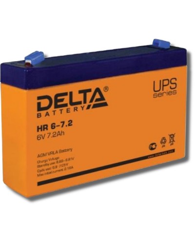 Delta HR 6-7.2. Аккумулятор герметичный свинцово-кислотный. Delta в Новомосковске