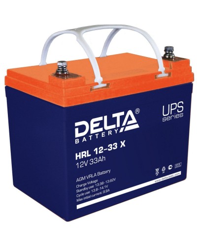 Delta HRL 12-33 X. Аккумулятор герметичный свинцово-кислотный. Delta в Новомосковске