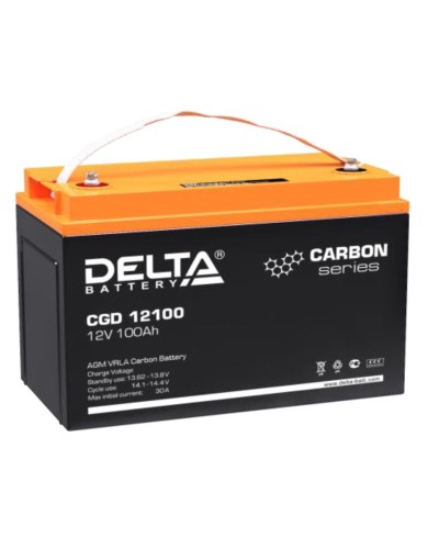 Delta CGD 12100. Аккумулятор герметичный свинцово-кислотный. Delta в Новомосковске