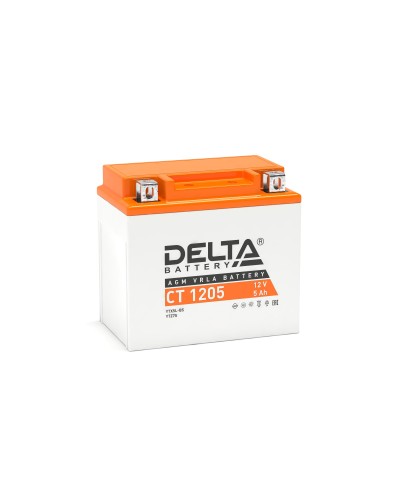 Delta CT 1205. Аккумулятор герметичный свинцово-кислотный стартерный. Delta в Новомосковске