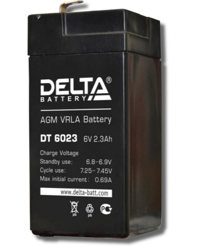 Delta DT 6023. Аккумулятор герметичный свинцово-кислотный. Delta в Новомосковске