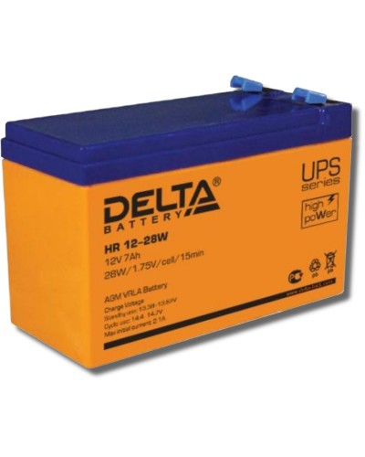 Delta HR 12-28 W. Аккумулятор герметичный свинцово-кислотный. Delta в Новомосковске