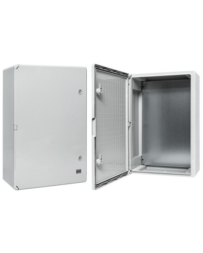 Бокс пластиковый с монтажной платой 600х400х200 IP65 PROxima (PB65MP008). Бокс пластиковый антивандальный. EKF в Новомосковске
