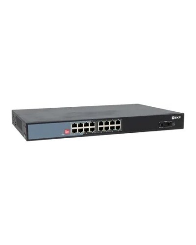 TSX-U-2GX/SFP-16GTP-R. Промышленный неуправляемый коммутатор. EKF в Новомосковске