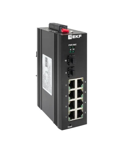 TSX-ML2-2GX/SFP-8GT. Промышленный управляемый коммутатор. EKF в Новомосковске