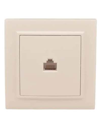 Минск Розетка RJ-45 1-мест. СП (ERK01-035-20). Розетка RJ-45 1-мест. СП. EKF в Новомосковске