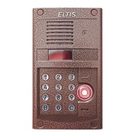 DP400-TDC22 (медь). Блок вызова домофона. ELTIS
