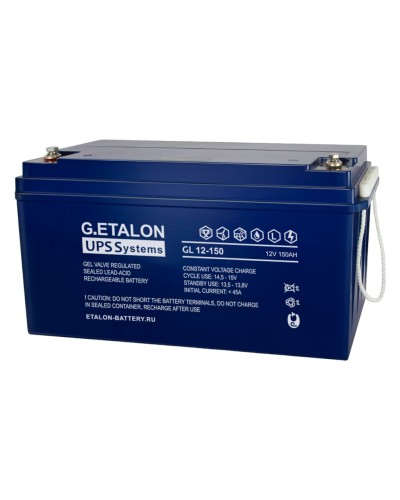 G.ETALON GL 12-150. Аккумулятор герметичный свинцово-кислотный. ETALON в Новомосковске