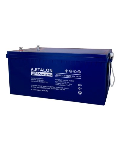 A.ETALON AHRX 12-820W (120). Аккумулятор герметичный свинцово-кислотный. ETALON в Новомосковске