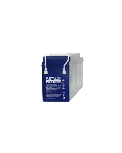 F.ETALON FTE 12-80. Аккумулятор герметичный свинцово-кислотный. ETALON в Новомосковске
