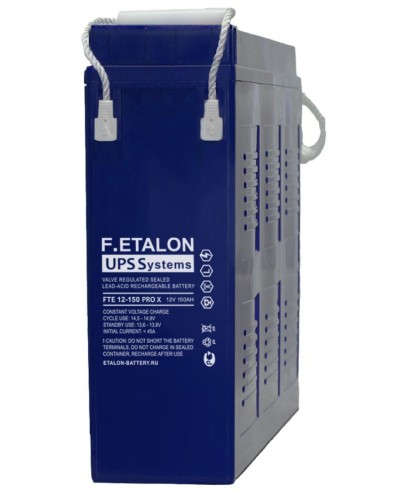 F.ETALON FTE 12-150 PRO X. Аккумулятор герметичный свинцово-кислотный. ETALON в Новомосковске