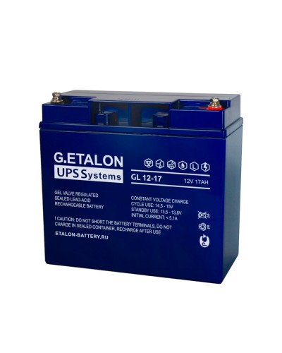 G.ETALON GL 12-17. Аккумулятор герметичный свинцово-кислотный. ETALON в Новомосковске
