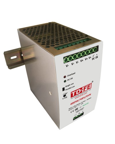480W/48V/DIN. Блок питания. FARADAY в Новомосковске