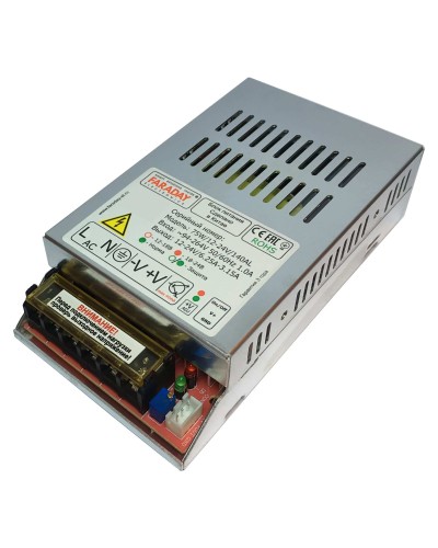 75W/12-24V/140AL. Импульсный блок питания. FARADAY в Новомосковске